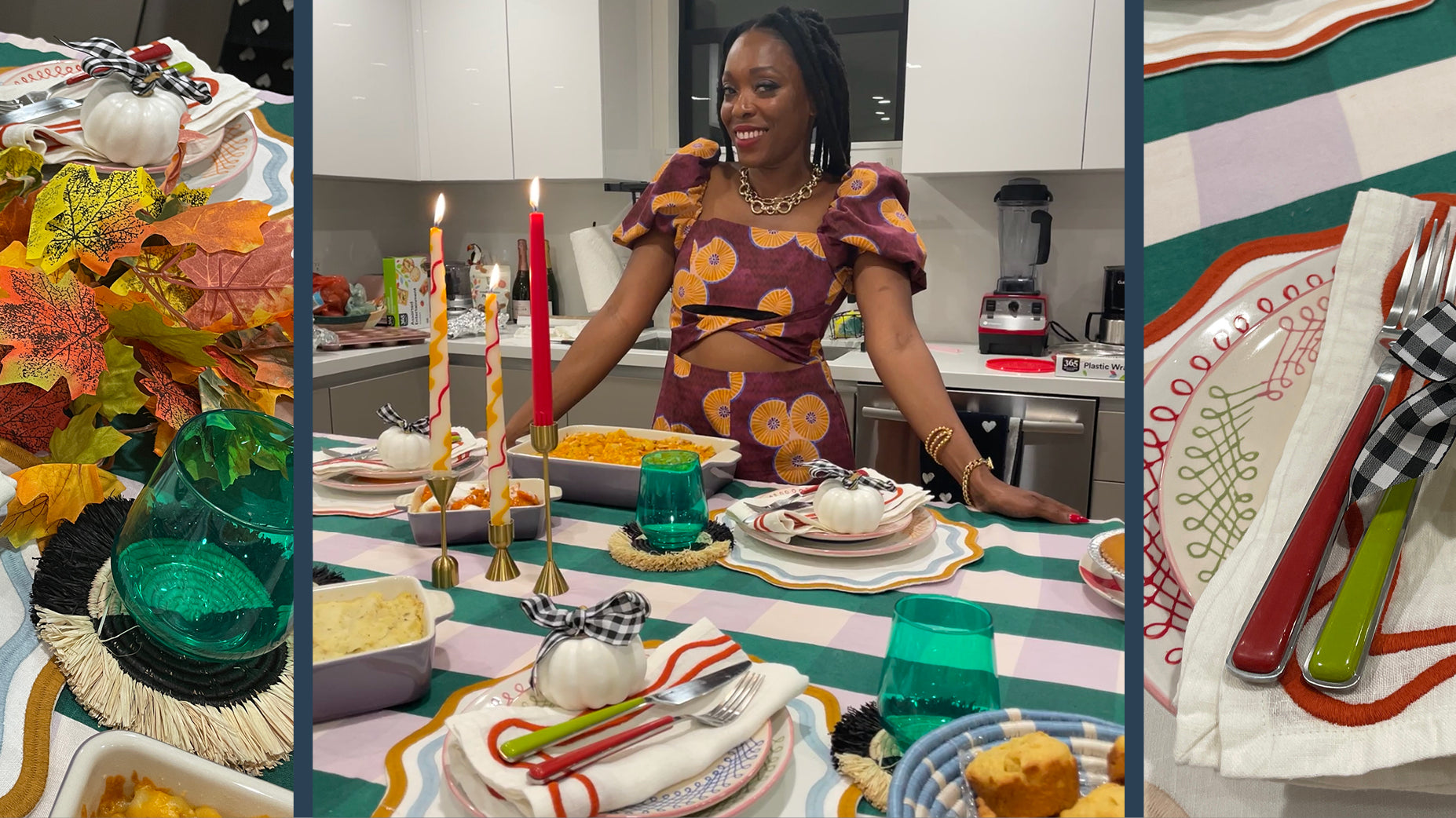 How Designer Autumn Adeigbo Creates a Statement Table Every Time