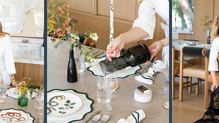 How to Set a Beautiful Table for a First-Time Host