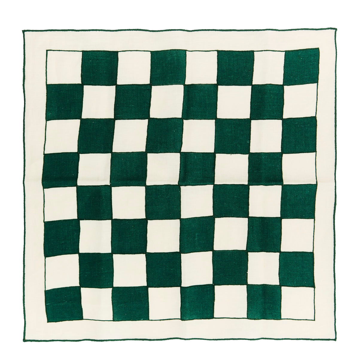Chessboard Linen Napkins (Set of 4)