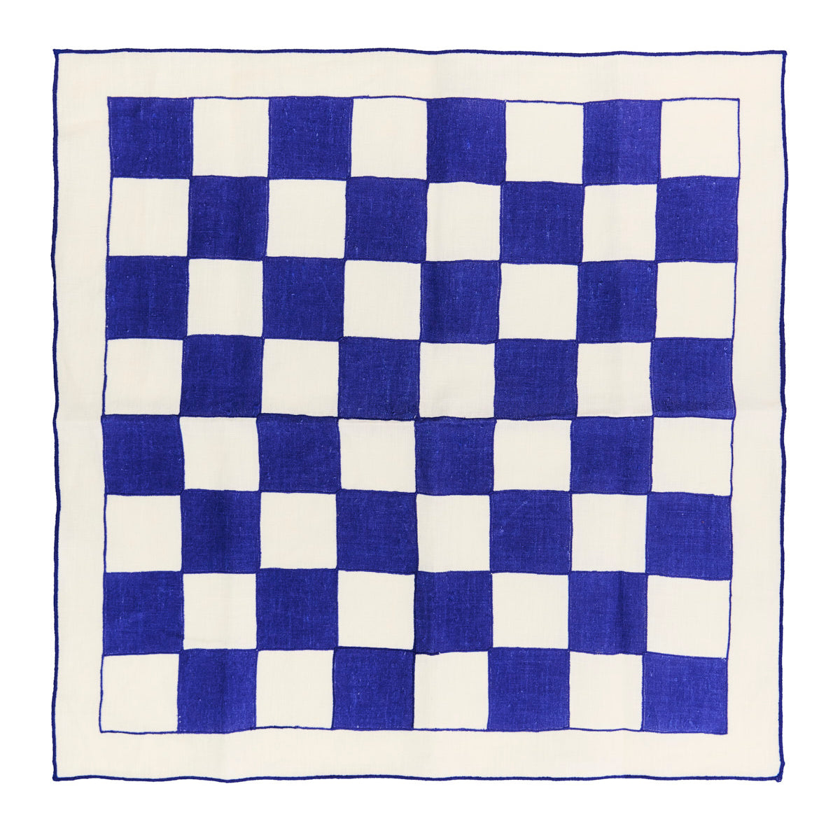 Chessboard Linen Napkins (Set of 4)