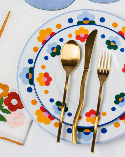 Misette-floral-embroidered-amber-red-orange-linen-napkins-set