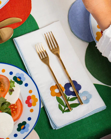 Misette-floral-embroidered-blue-green-linen-napkins-set
