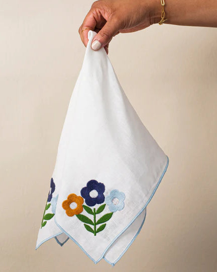 Misette-floral-embroidered-blue-green-linen-napkins-set