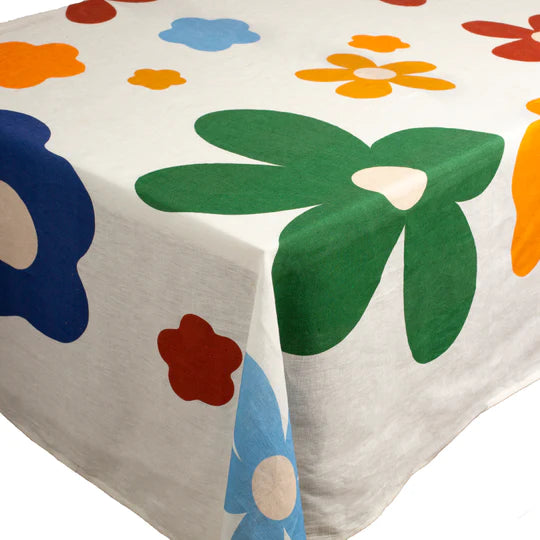 Misette-Floral-colorful-linen-tablecloth-long-120- 80 