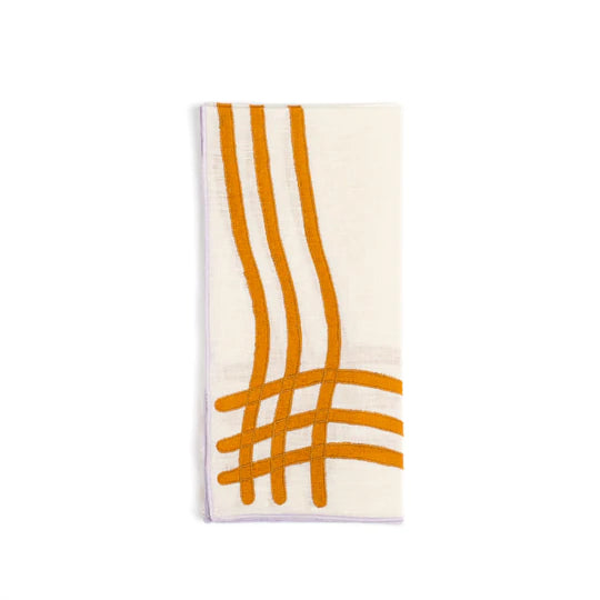 Misette-Grid-colorful-linen-napkins-set
